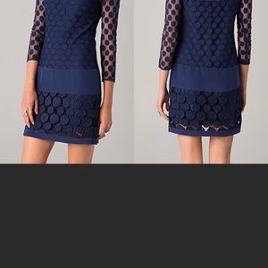 Diane Von Navy Dress